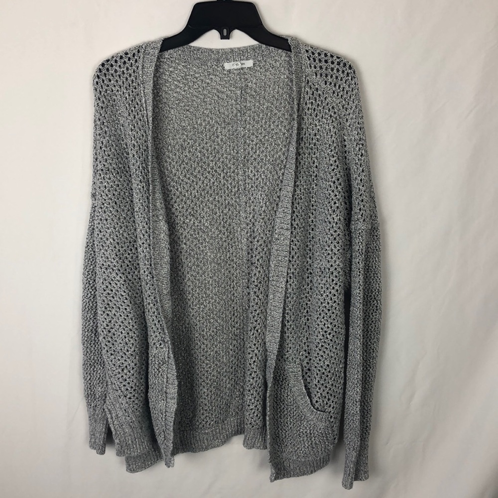 Maurices gray cardigan sweater XL
